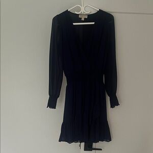 Michael Kors Midnight Long Sleeve Dress